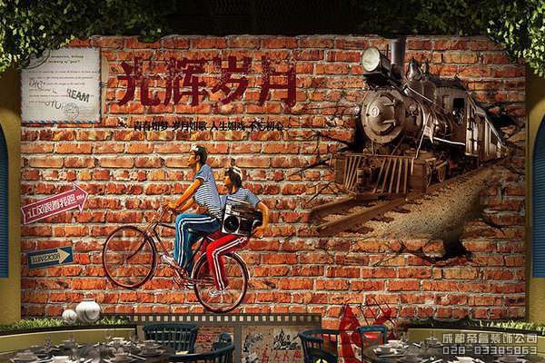 憶青春主題餐廳如何裝修設(shè)計？
